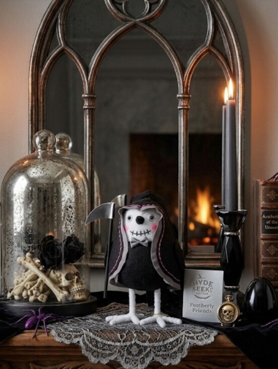 Target Other - NEW Hyde & EEK! Boutique Featherly Friends "Hoodie" Felt Bird Halloween 2024